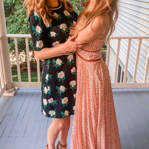 Bardot Red Floral Maxi